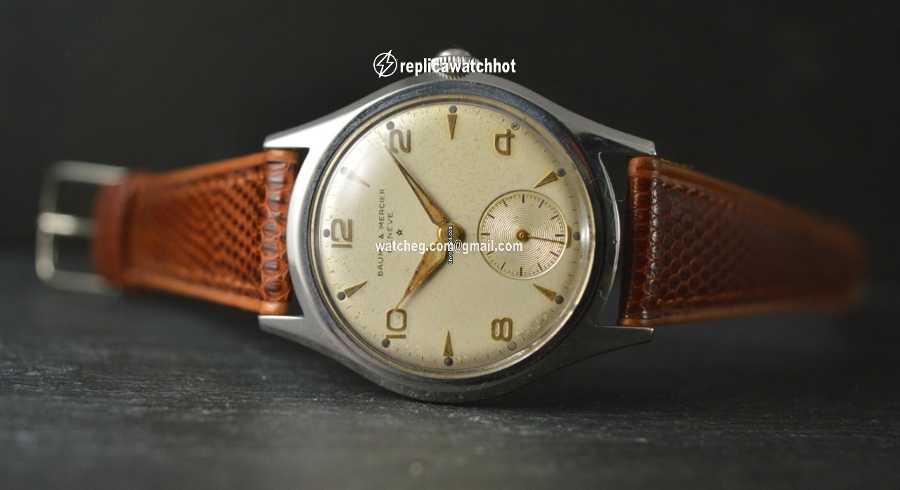 Baume & Mercier Mens watch Unisex Manual winding Steel 1116 2