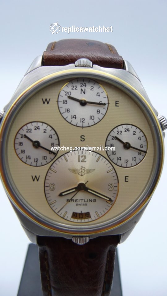 Breitling Mens watch Unisex Quartz Steel 80840 2