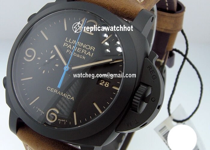 Panerai Luminor 1950 3 Days Chrono Flyback Mens watch Unisex Automatic Ceramic PAM00580 2