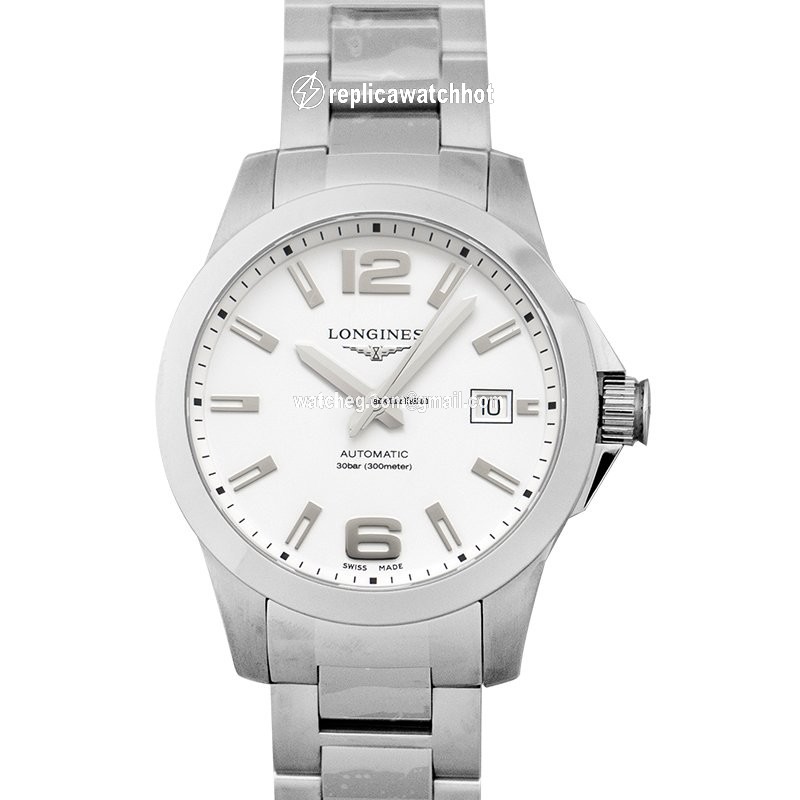 Longines Conquest Mens watch Unisex Automatic Steel L37764166 2
