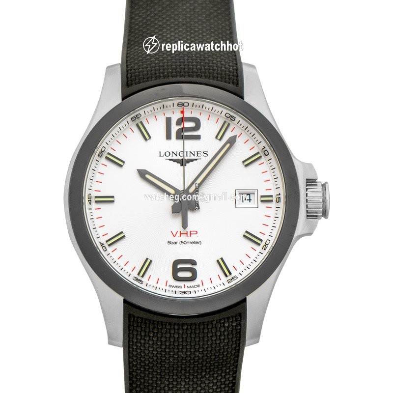Longines Conquest Mens watch Unisex Quartz Steel l37294769 2
