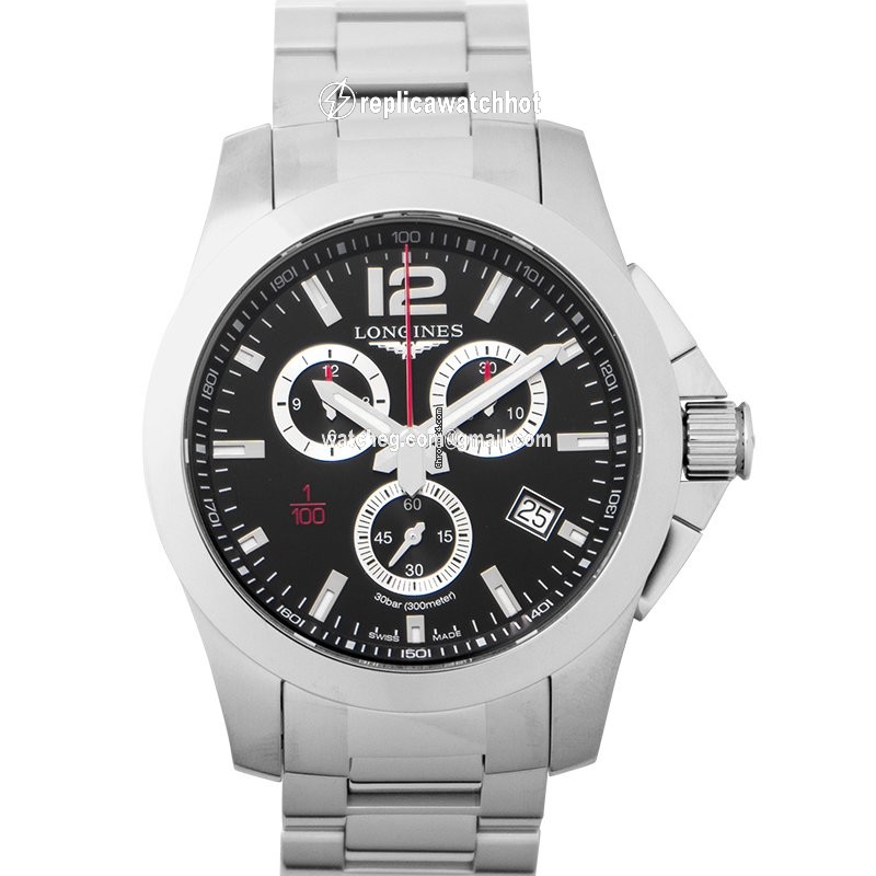 Longines Conquest Mens watch Unisex Quartz Steel L38004566 2