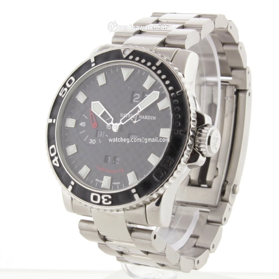 Ulysse Nardin Mens watch Unisex Automatic Steel 333-55-3 92 2