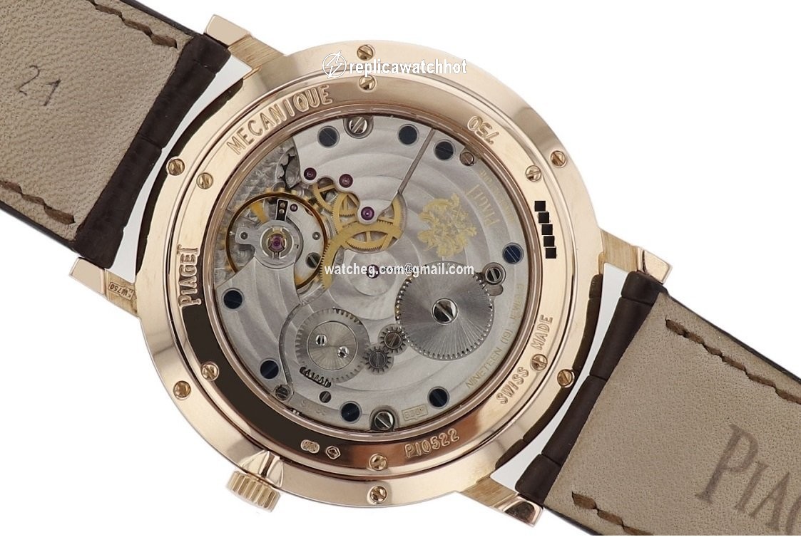 Piaget Mens watch Unisex Manual winding Rose gold P10522 2