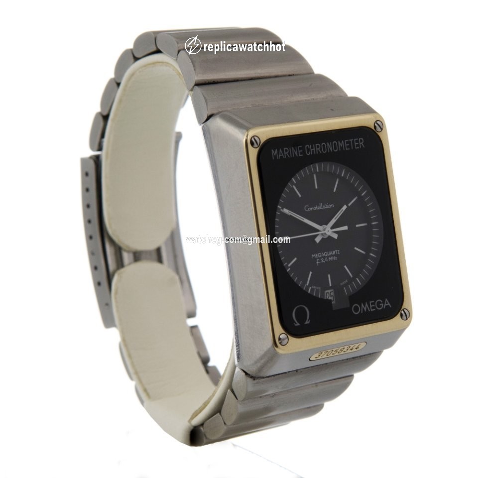 Omega Constellation Quartz Mens watch Unisex Quartz Steel 198.0082 2