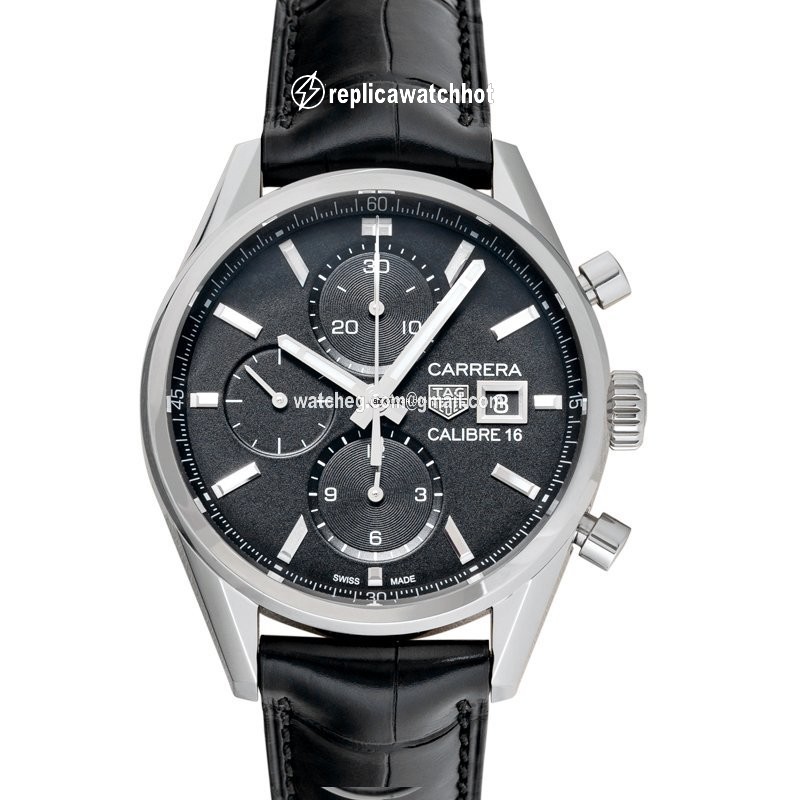 TAG Heuer Carrera Calibre 16 Mens watch Unisex Automatic Steel CBK2110.FC6266 2