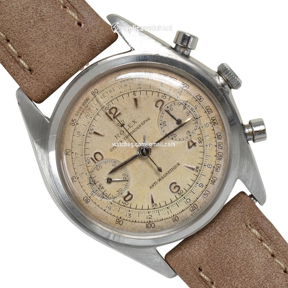Rolex Chronograph Mens watch Unisex Steel Manual winding 4500 2