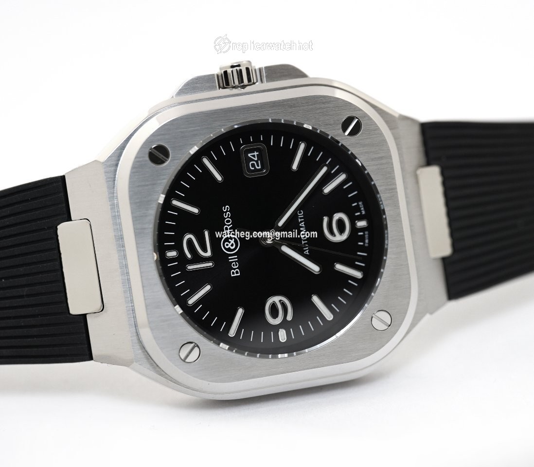 Bell & Ross BR 05 Mens watch Unisex Automatic Steel BR05A-BL-ST SRB 2