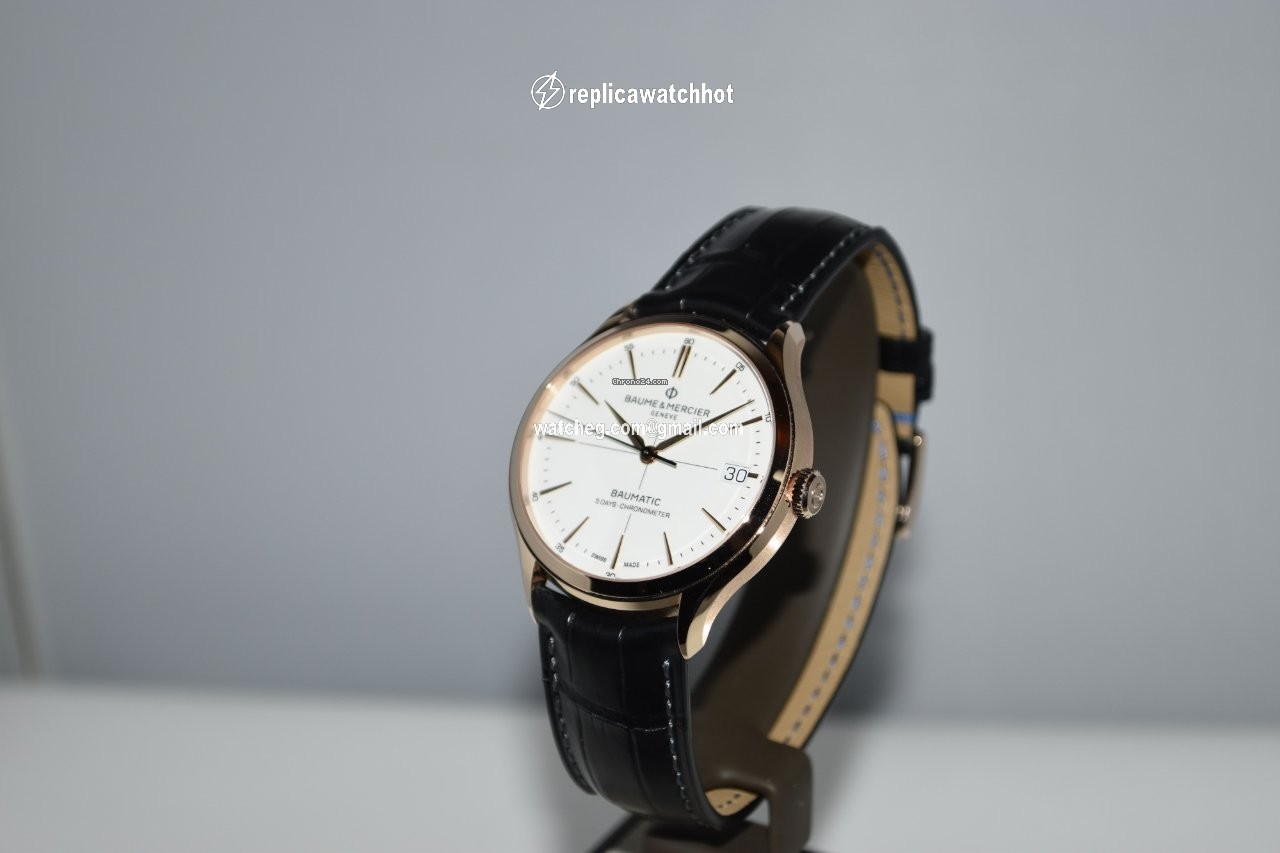 Baume & Mercier Clifton Mens watch Unisex Automatic Rose gold MOA10469 2