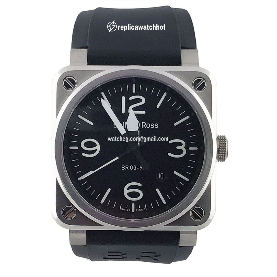 Bell & Ross BR 03-92 Steel Mens watch Unisex Automatic Steel BR03-92 BLC-ST 2