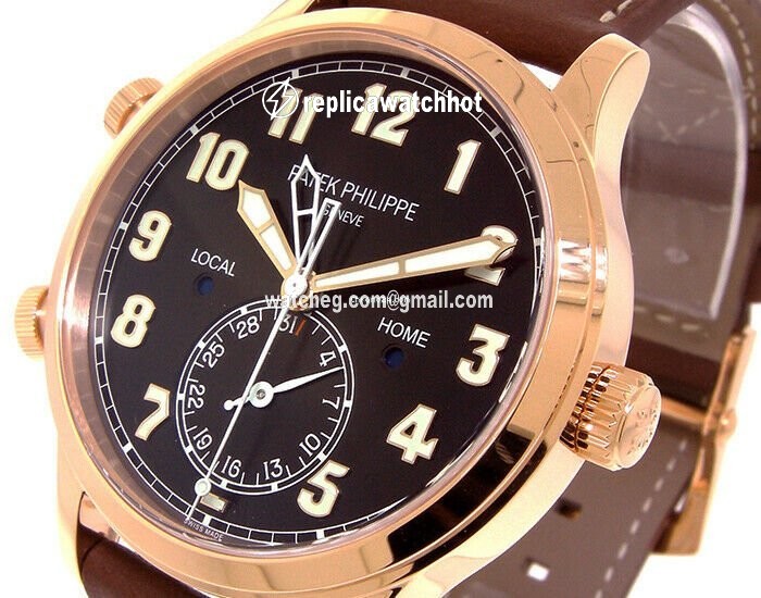 Patek Philippe Travel Time Mens watch Unisex Automatic Rose gold 5524R 2