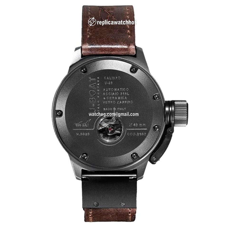 U-Boat Classico Mens watch Unisex Automatic Ceramic 8107 2