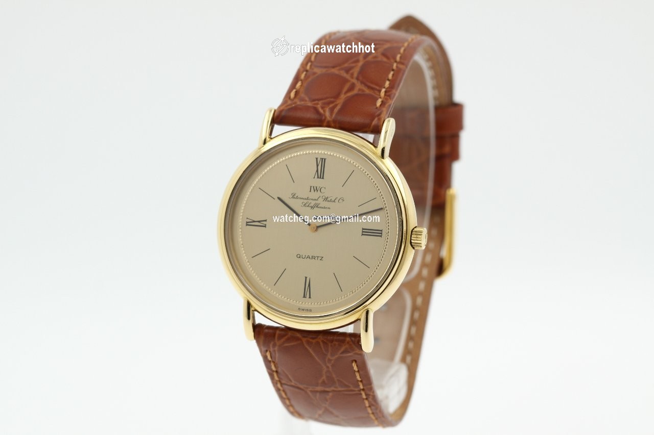 IWC Mens watch Unisex Quartz Yellow gold 3803 2