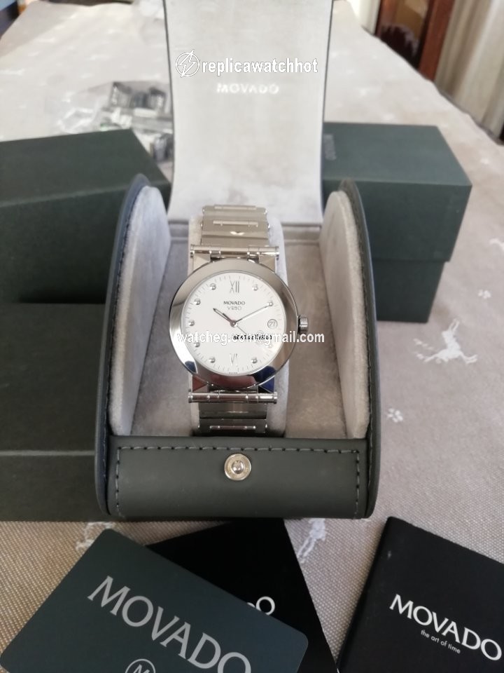 Movado Vizio Mens watch Unisex Quartz Steel 83 C2 878.7 2