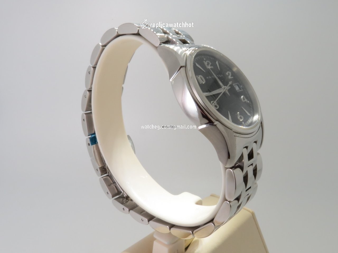 Hamilton Jazzmaster Mens watch Unisex Quartz Steel H32311135 2