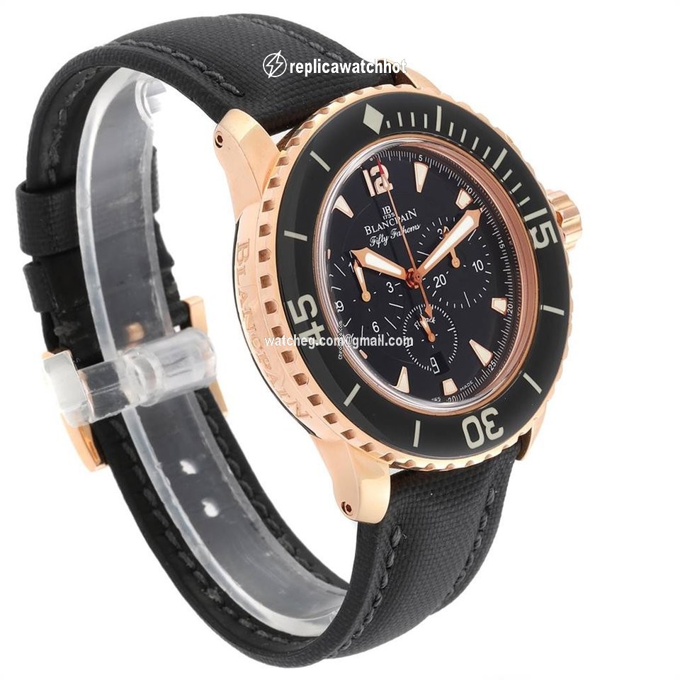 Blancpain Fifty Fathoms Mens watch Unisex Automatic Rose gold 5085F-3630-52 2