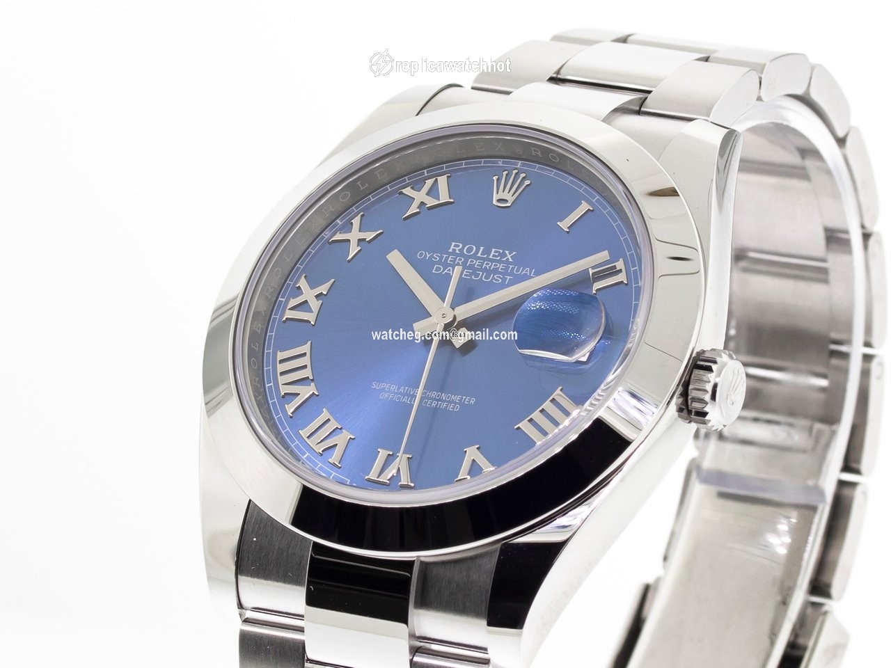 Rolex Datejust 41 Mens watch Unisex Steel Automatic 126300-0002 2