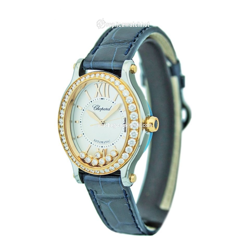 Chopard Happy Sport Womens watch Automatic Gold Steel 278602-6003 2