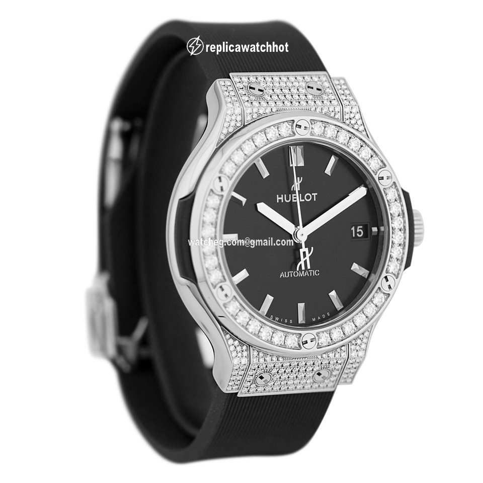 Hublot Classic Fusion 45, 42, 38, 33 mm Womens watch Automatic Titanium 565.NX.1470.RX.1604 2