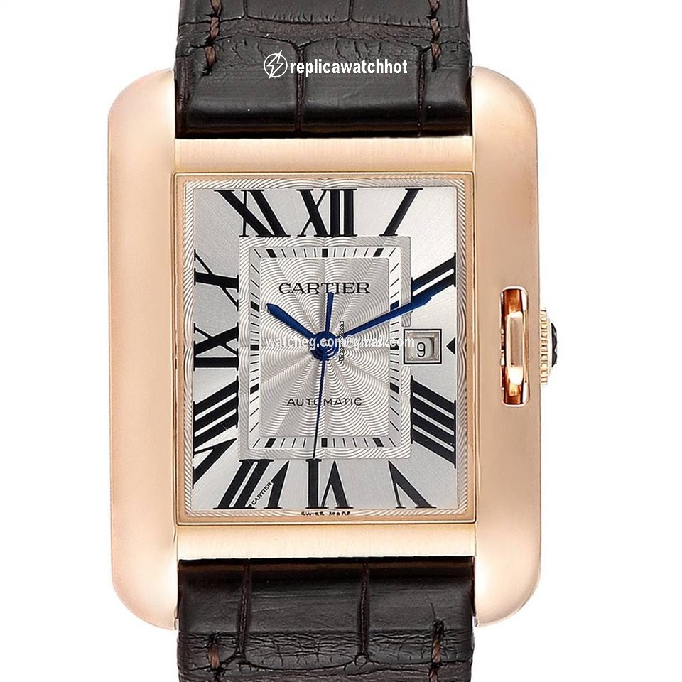 Cartier Tank Anglaise Womens watch Automatic Rose gold W5310005 2