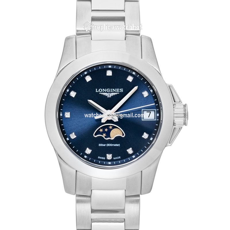Longines Conquest Mens watch Unisex Quartz Steel L33804976 2