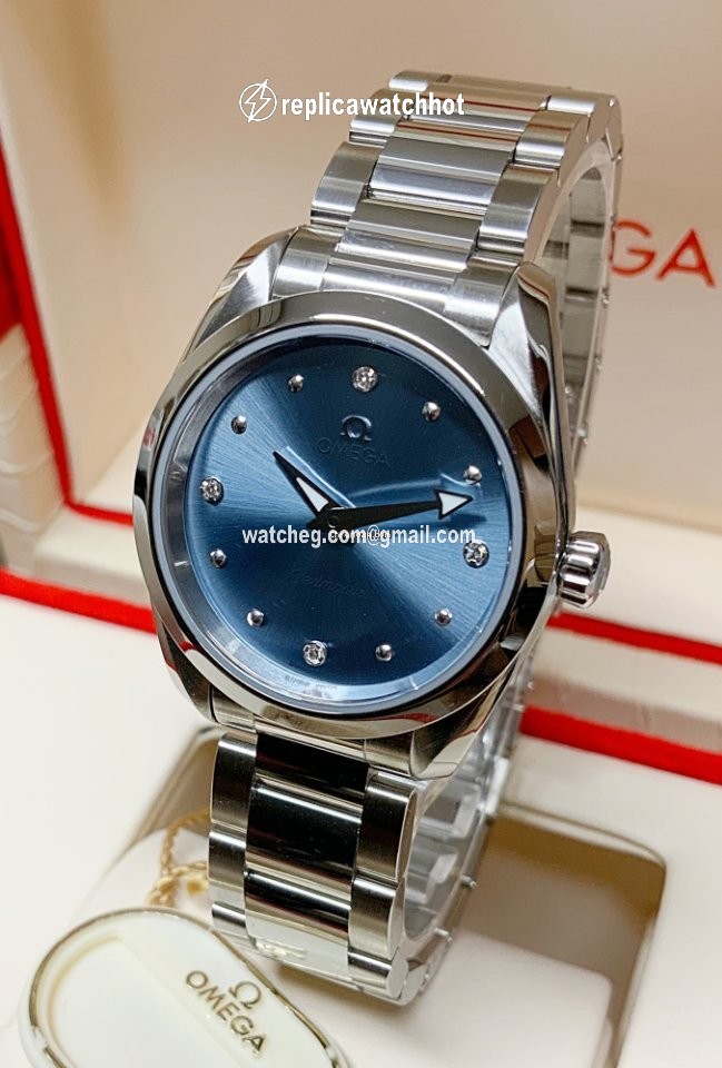Omega Seamaster Aqua Terra Womens watch Quartz Steel 220.10.28.60.53.001 2