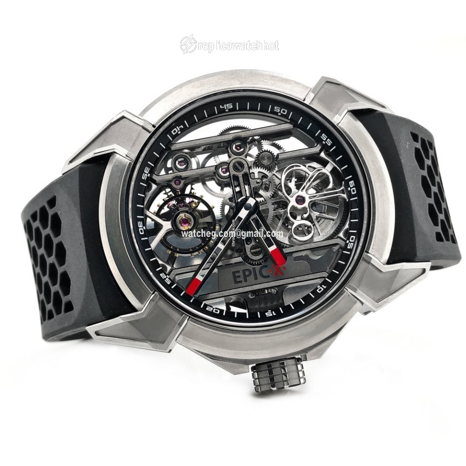 Jacob & Co. Mens watch Unisex Manual winding Titanium EX100.20.NS.BW.A 2