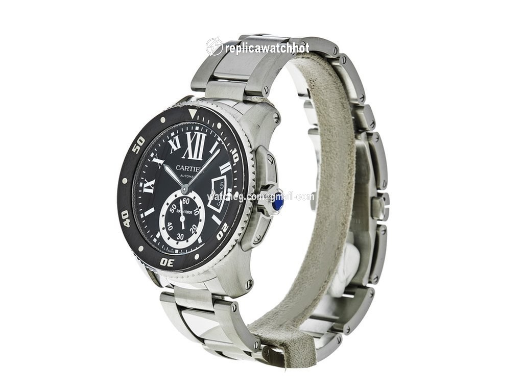 Cartier Calibre de Cartier Diver Mens watch Unisex Automatic Steel W7100057 2