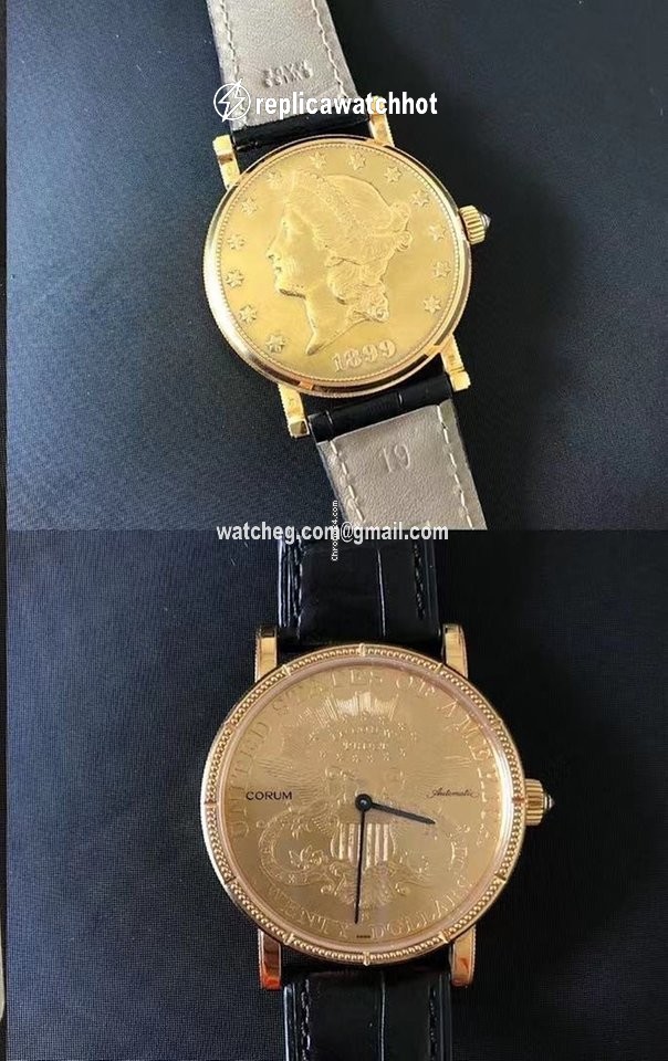 Corum Coin Watch Mens watch Unisex Automatic Yellow gold 293.645.560001MU51 2