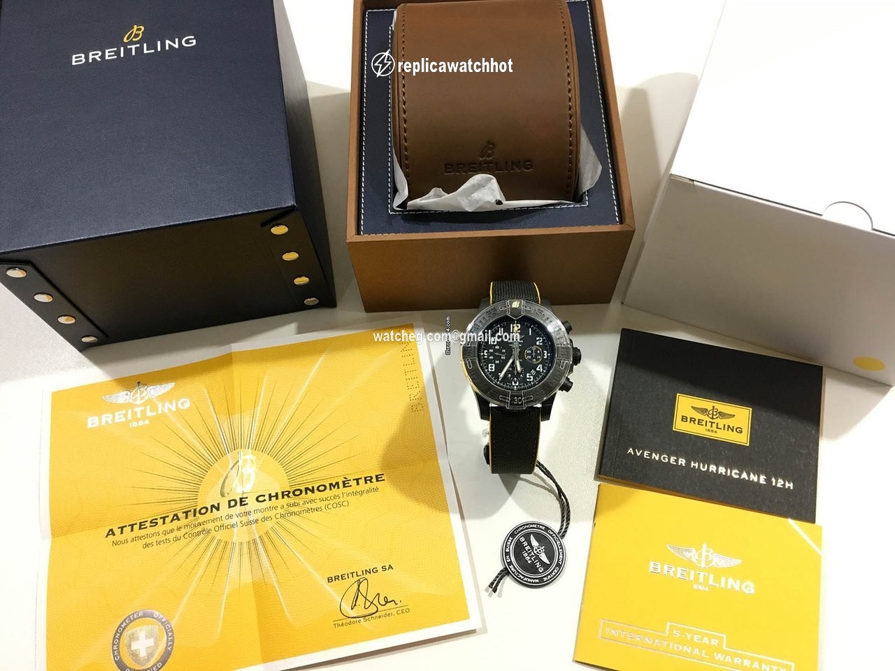 Breitling Avenger Hurricane Mens watch Unisex Automatic XB0180E4 BF31 284S 2