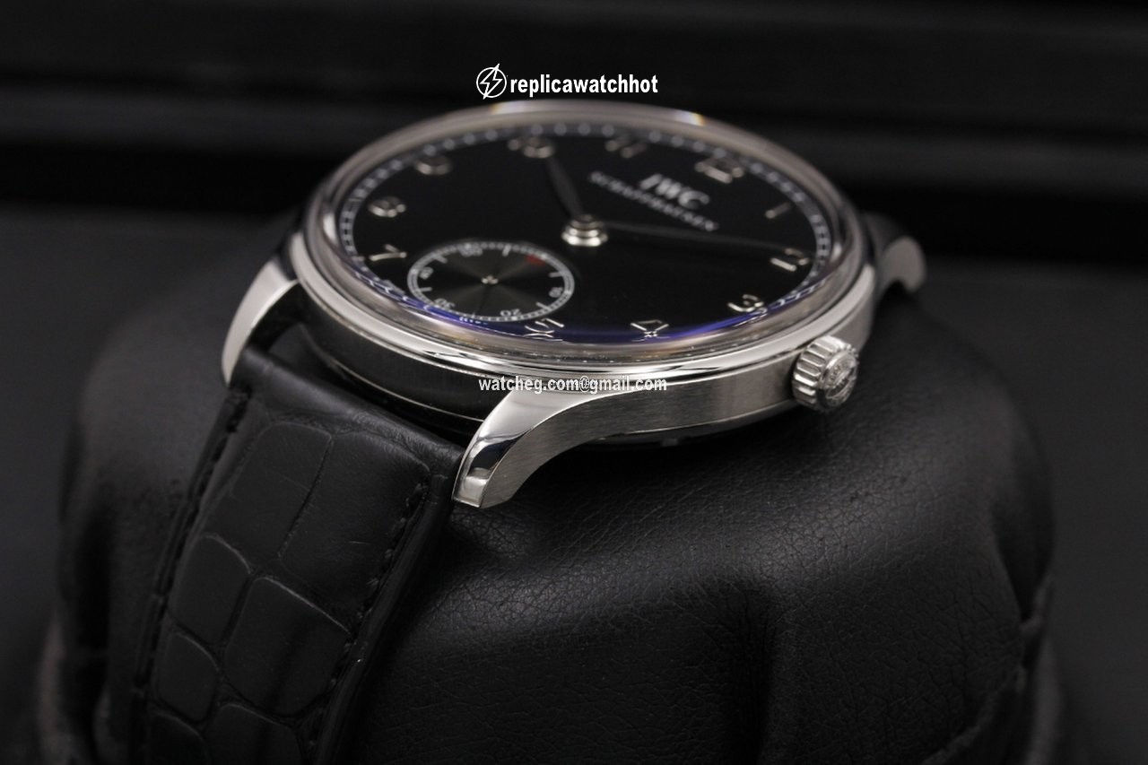 IWC Portuguese Hand-Wound Steel IW5454-07 2