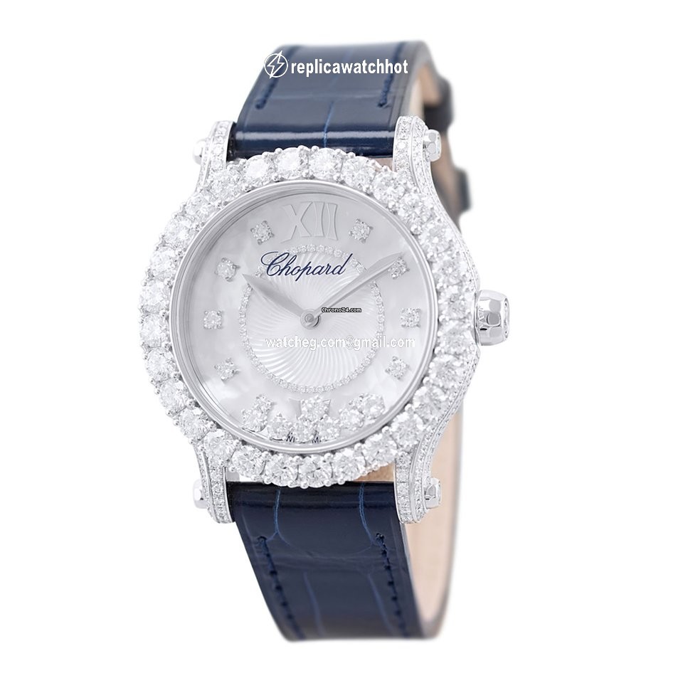 Chopard Happy Sport Womens watch Automatic White gold 274809-1001 2