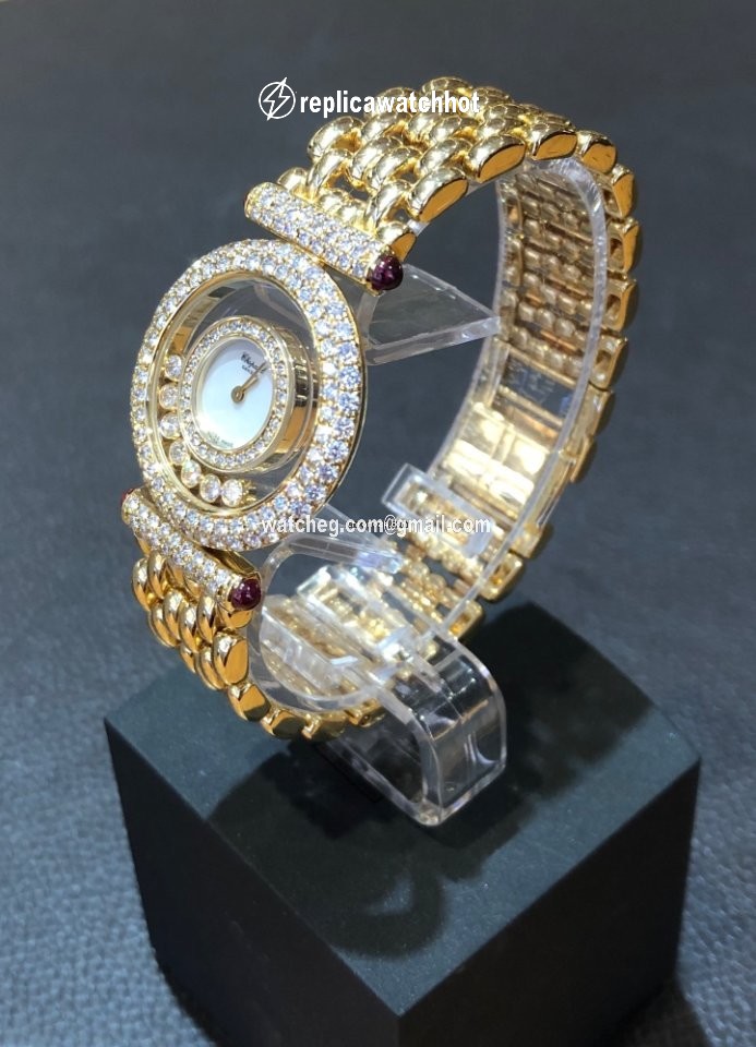 Chopard Happy Diamonds Womens watch Quartz Yellow gold 20 5617-21 2
