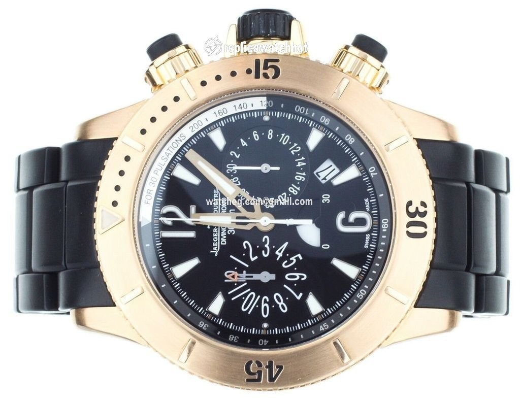 Jaeger-LeCoultre Master Compressor Diving Mens watch Unisex Automatic Rose gold 160.2.25 2