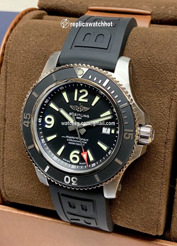 Breitling Superocean 44 Mens watch Unisex Automatic Steel A17367D71B1S2 2