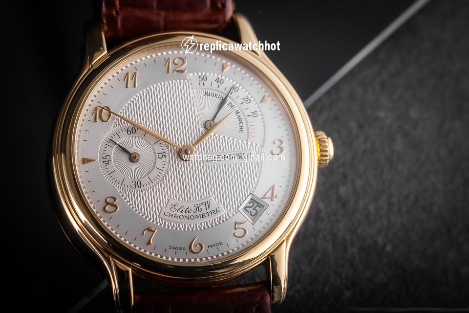 Zenith Elite Power Reserve Mens watch Unisex Manual winding Yellow gold 30.0240.655 2