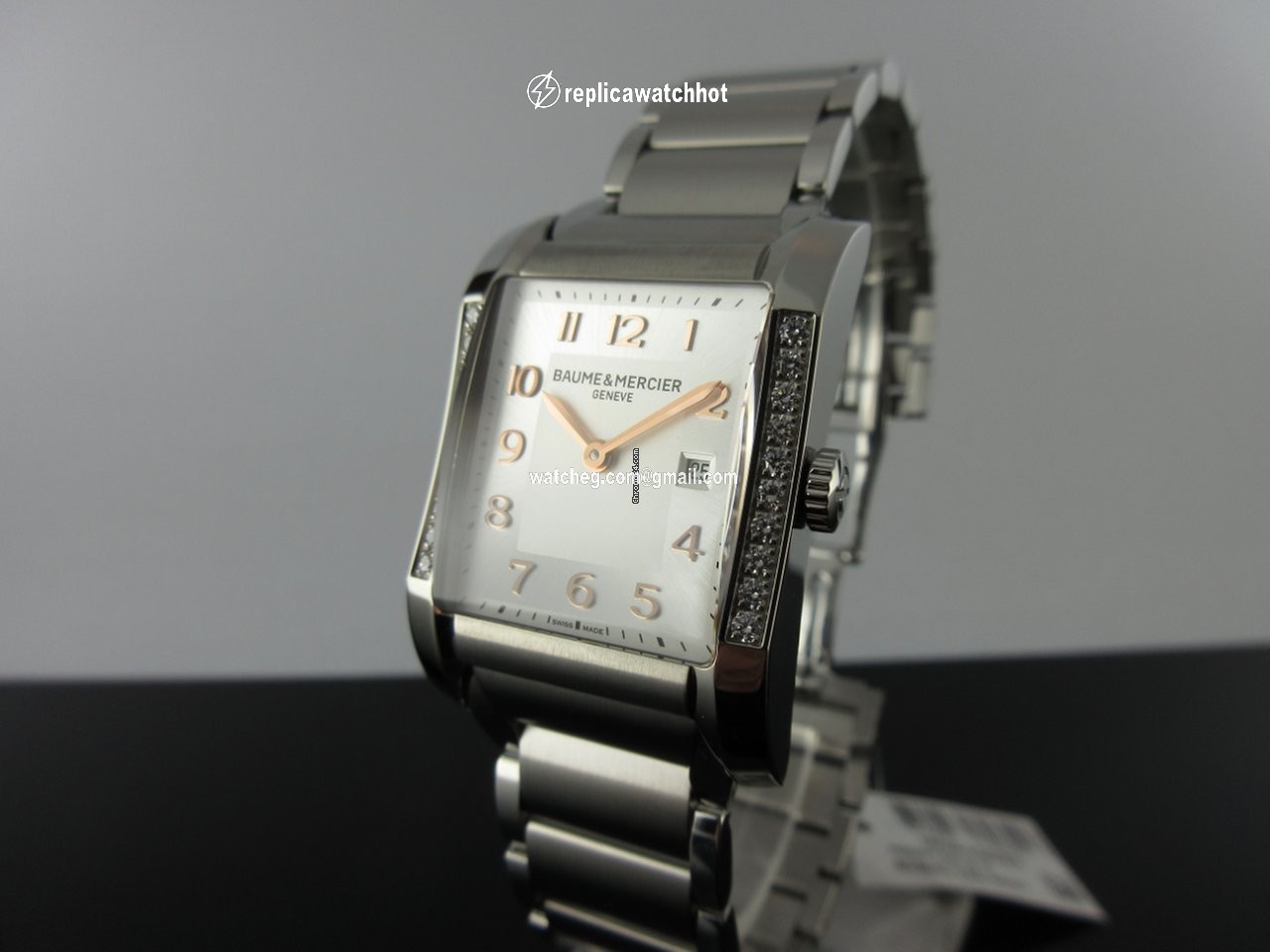 Baume & Mercier Hampton Womens watch Quartz Steel MOA10023 2