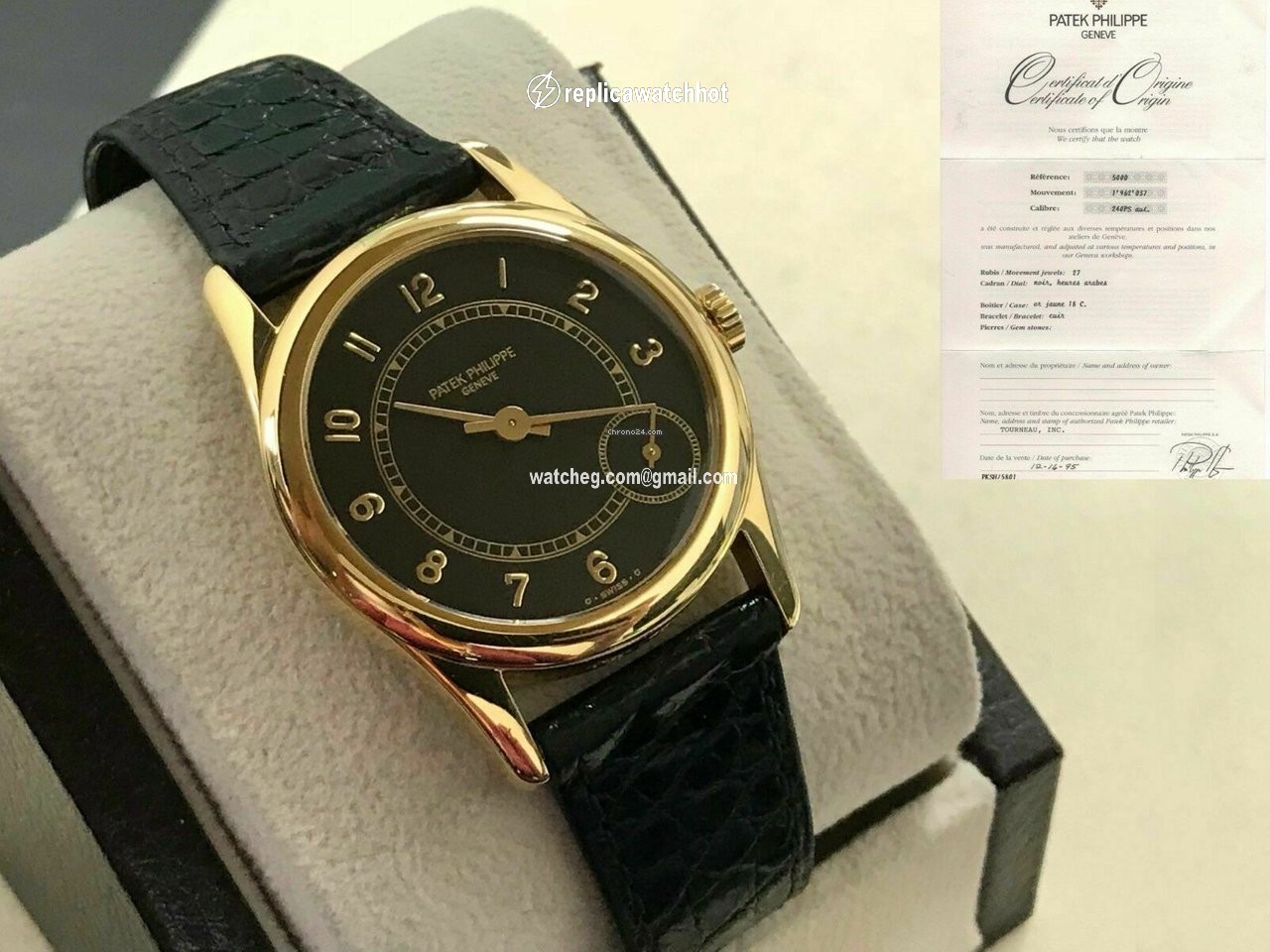 Patek Philippe Calatrava Yellow gold 5000 2