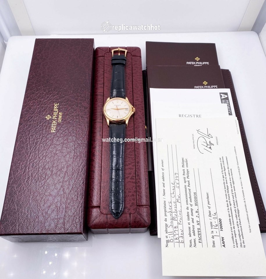 Patek Philippe Calatrava Automatic Rose gold 5127R 2