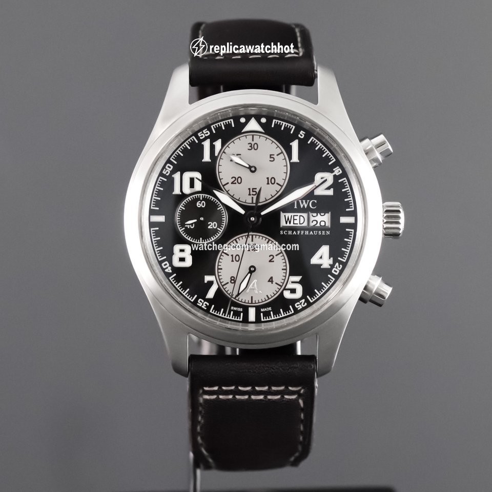 IWC Pilot Chronograph Mens watch Unisex Automatic Steel IW371709 2