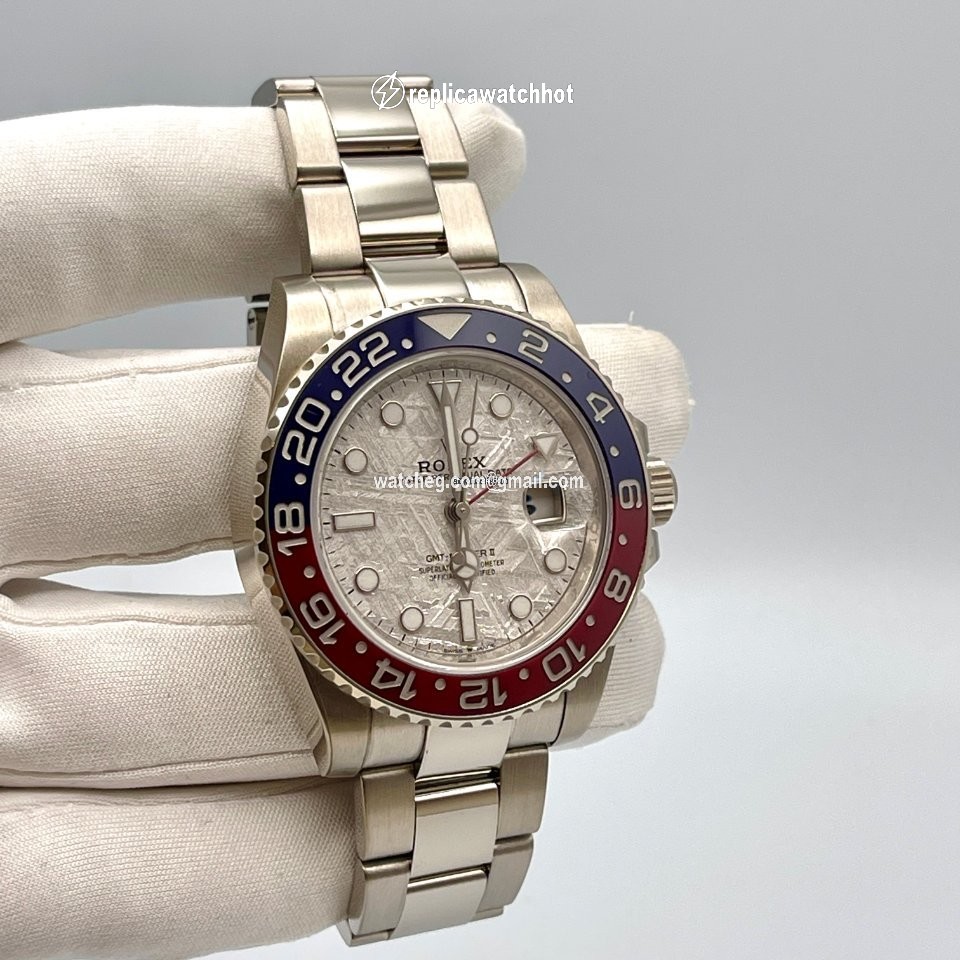 Rolex GMT-Master II Mens watch Unisex White gold Automatic 126719BLRO 2