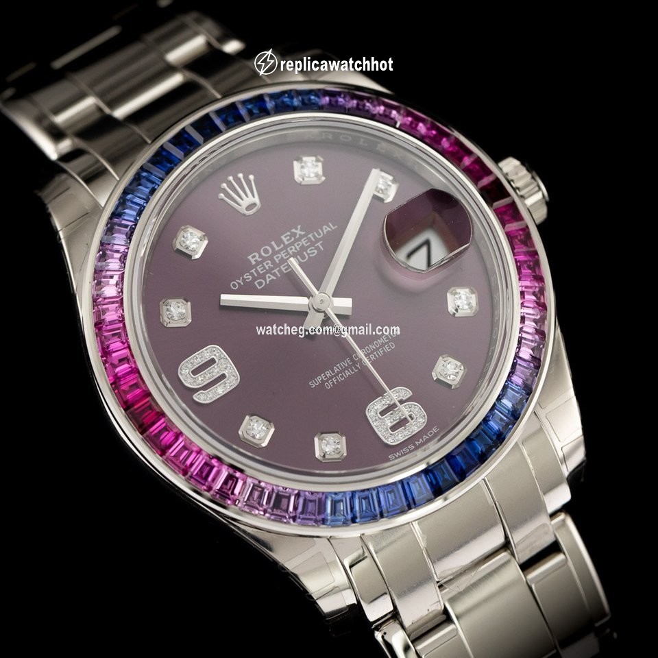 Rolex Pearlmaster Mens watch Unisex White gold Automatic 86349SAFUBL 2