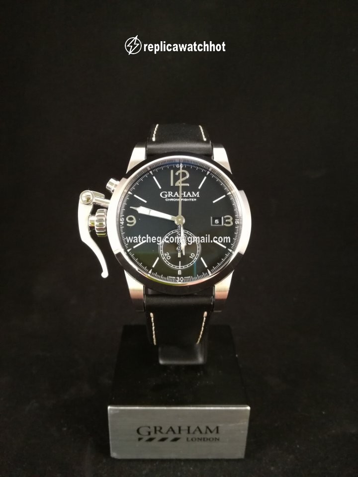 Graham Chronofighter 1695 Mens watch Unisex Automatic Steel 2CXAS 2