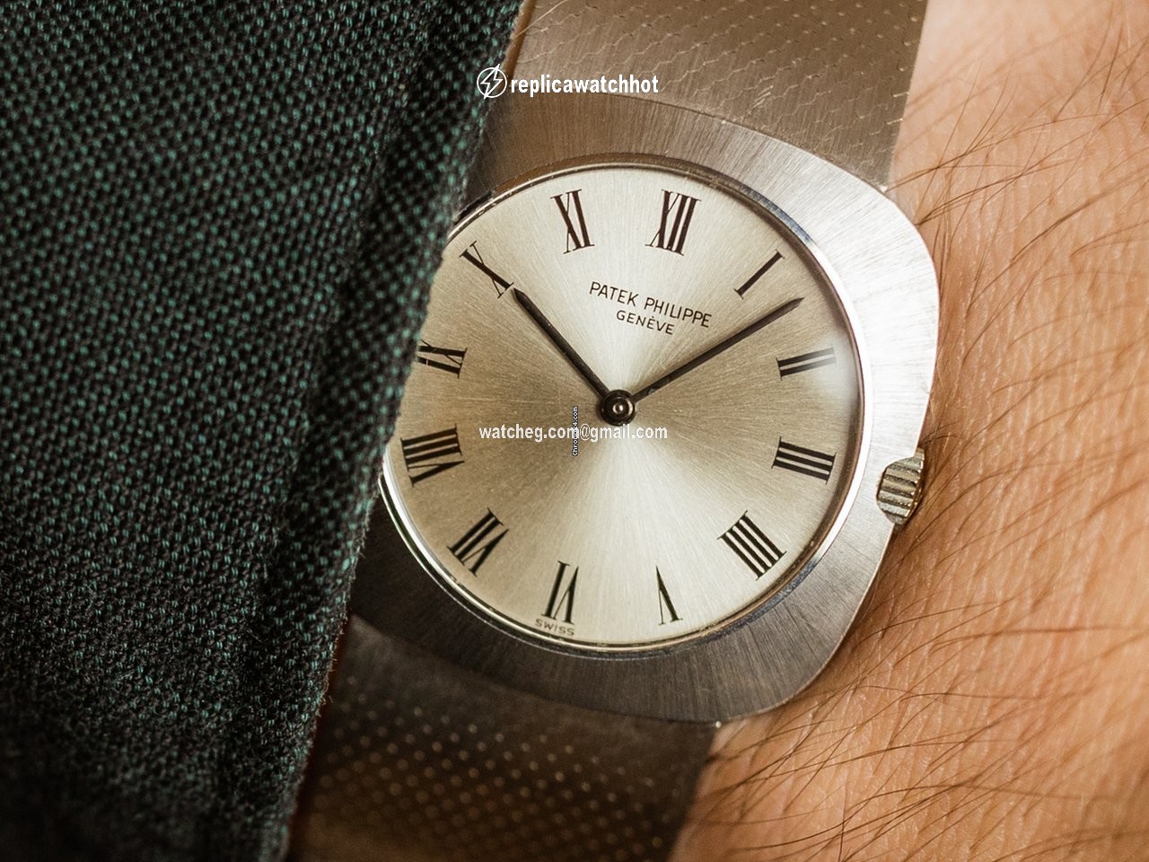 Patek Philippe Vintage Mens watch Unisex Manual winding White gold 3543 2 2