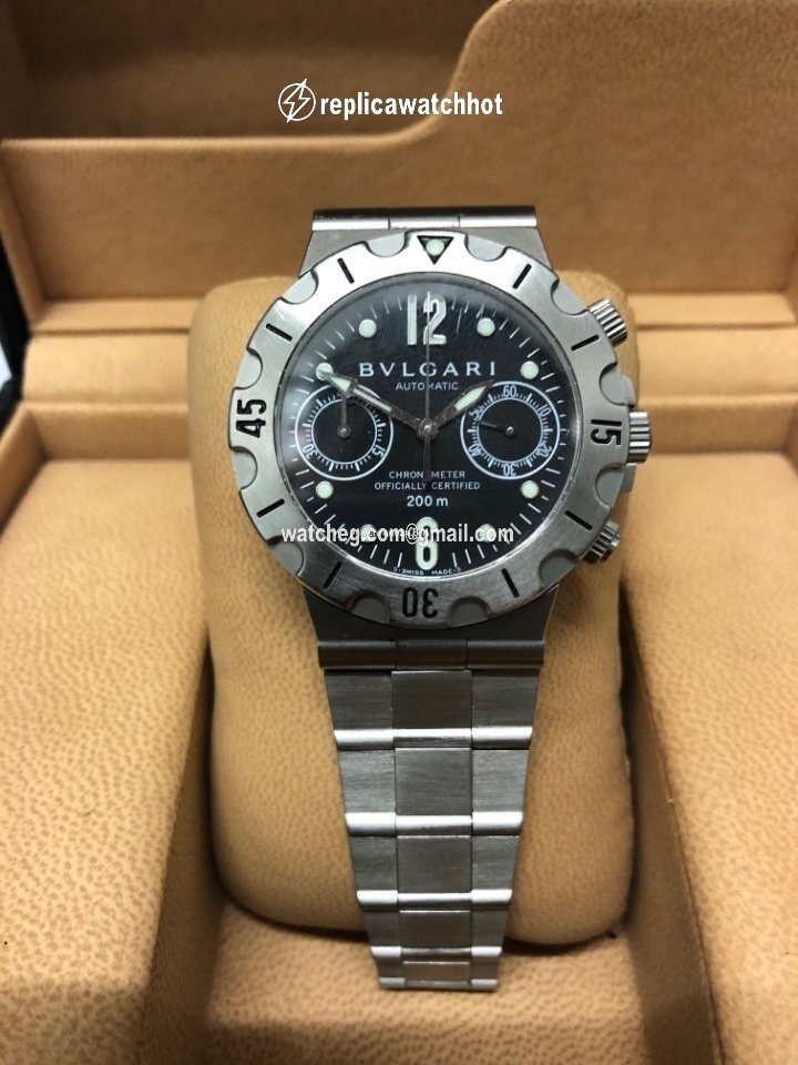Bulgari Diagono Mens watch Unisex Automatic Steel SCB38S 2