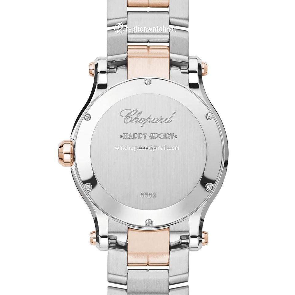 Chopard Happy Sport Womens watch Quartz Gold Steel 278582-6006 2