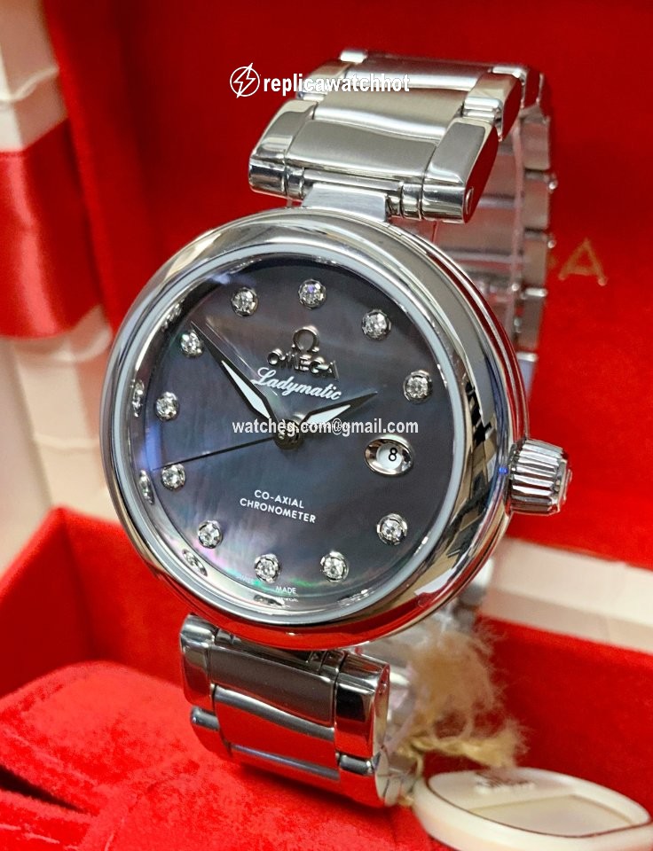 Omega De Ville Ladymatic Womens watch Automatic Steel 425.30.34.20.57.004 2