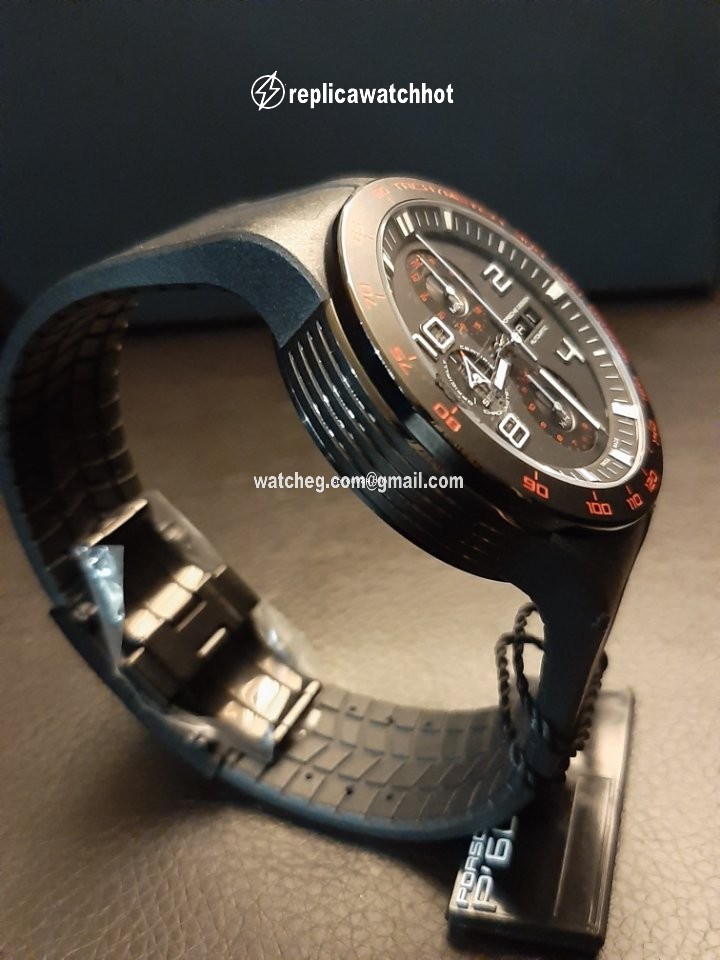 Porsche Design Flat Six Mens watch Unisex Automatic Steel P6340.43.43.169 2