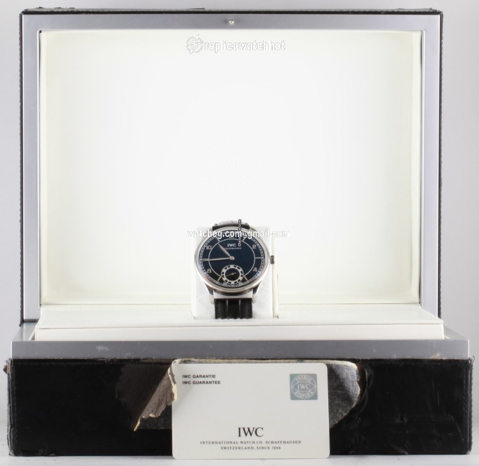 IWC Portuguese Hand-Wound Manual winding Steel 544501 2