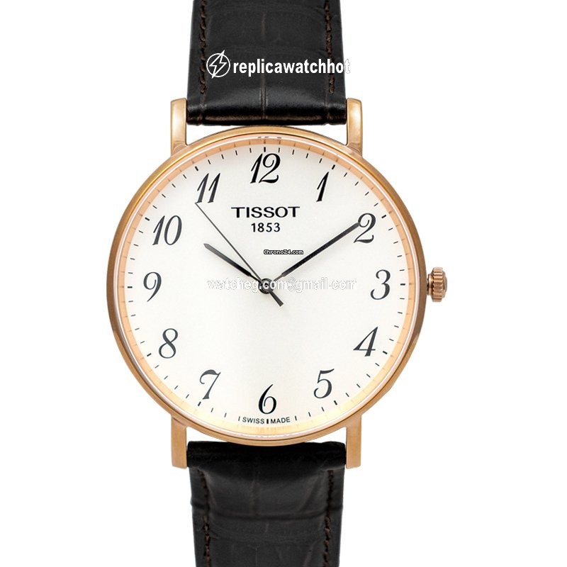 Tissot T-Classic Mens watch Unisex Quartz Steel T109.610.36.032.00 2